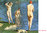 Three Nudes at the Schwazsee / Badende am Schwarzsee